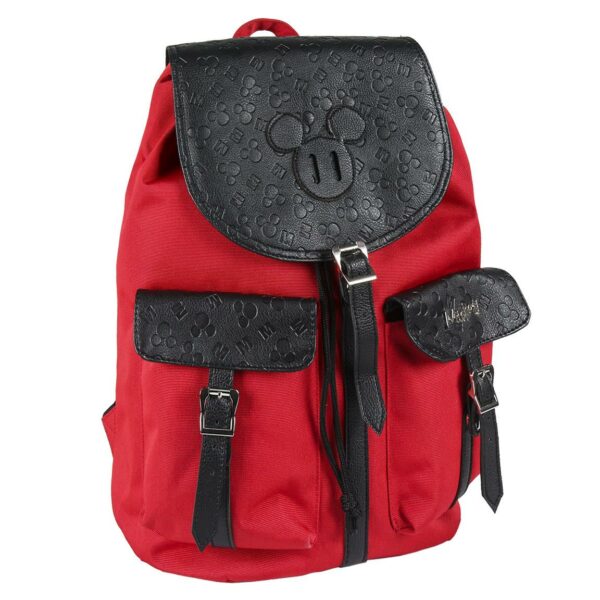 Zaino Casual Nero/Rosso Mickey Mouse