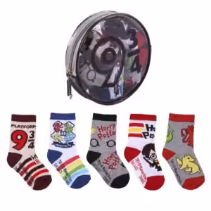 Calzini Cofanetto Platform 9 ¾ 5 paia Harry Potter