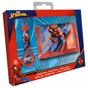 Set Orologio e portafoglio Spiderman
