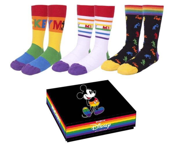 Calzini Cofanetto Mickey Mouse Pride