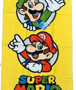 Telo mare Yellow Super Mario Bros
