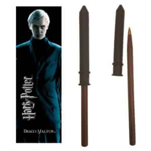 Penna Bacchetta Draco Malfoy con Segnalibro