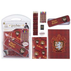 Set Cancelleria Scolastica Harry Potter Grifondoro