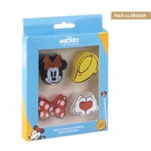 Set Gomme 4 pz Minnie