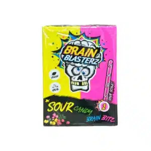 Brain Blasters Brain Bitz Sour candy mini Caramella Aspra Fragola & Mela / limone & Lampone