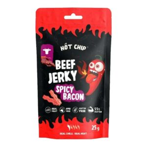 Hot Chip Beef Jerky Chilli Spicy Bacon
