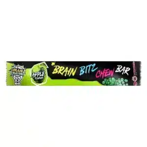 Brain Blasters Brain Bitz Chew Bar Caramella Aspra Morbida - Mirtillo, Anguria, Mela