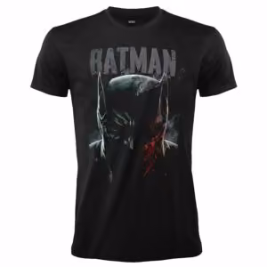 T-Shirt  Nera Batman Sinister Grin