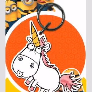 Portachiavi Unicorno Cattivissimo Me In Gomma
