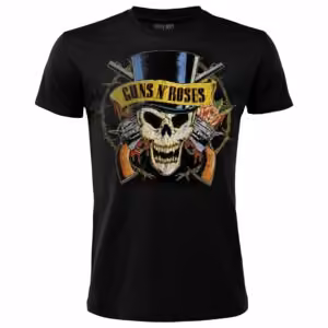T-Shirt Guns N'Roses Teschio - Music Legends