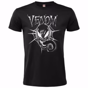 T-Shirt  Nera Venom – Superheroes