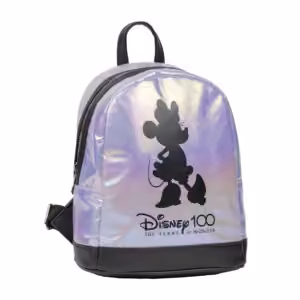 Zaino Argento Rosa Minnie Disney 100