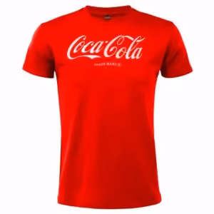 T-Shirt Rossa Coca Cola Logo – Icons