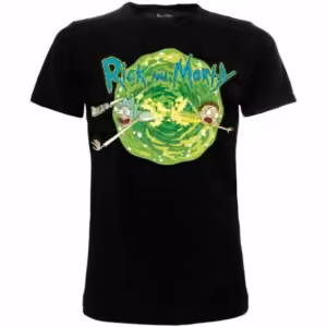 T-Shirt Rick & Morty Portale – Serie Tv