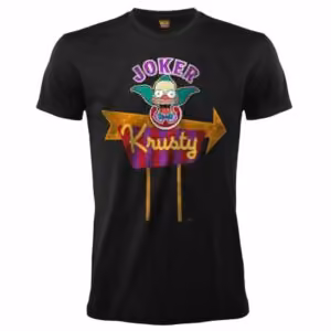 T-Shirt Simpsons Joker Krusty  – Serie Tv