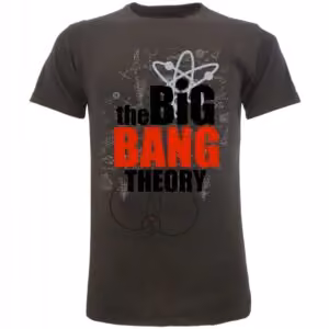 T-Shirt Verde Big Bang Theory Logo – Serie Tv