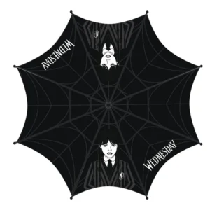 Ombrello Manuale Mercoledì Nero