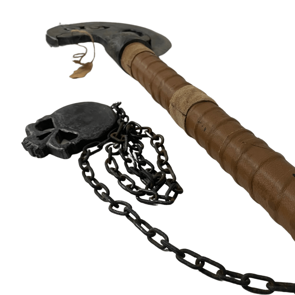 Ascia da Guerra Fantasy con Teschio - immagine 3