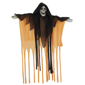 Fantasma scheletro orange in movimento 46cm