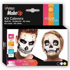 Kit Make Up teschio Step By Step
